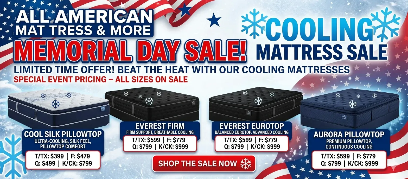 Save big and sleep cool!